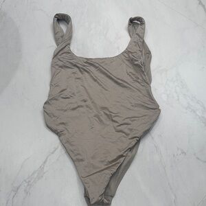 Aerie Taupe Women Swim One Piece- never worn